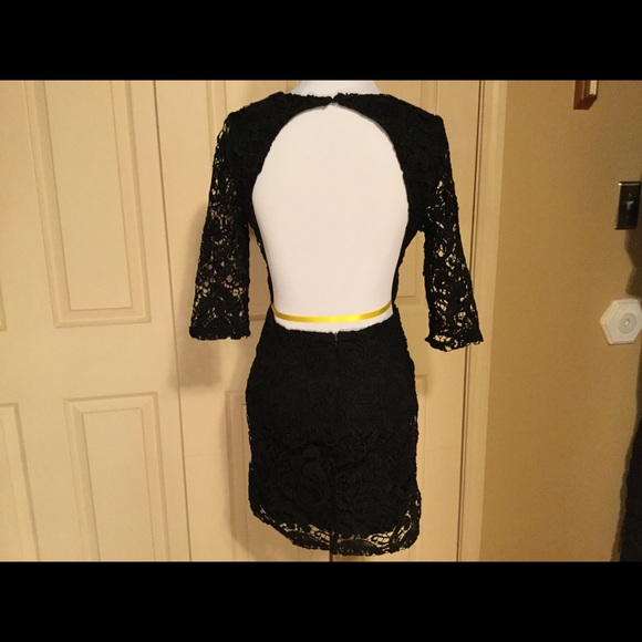 audrey Dresses & Skirts - Audrey LBD Size Small Open Back Sexy and lined